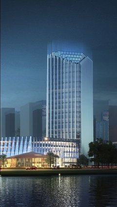 臺州第二高樓已建設過半!商貿核心區首個建筑群火熱施工中.